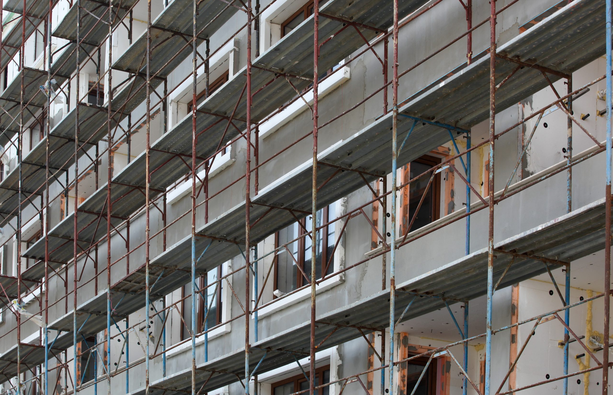 Renovated building exterior