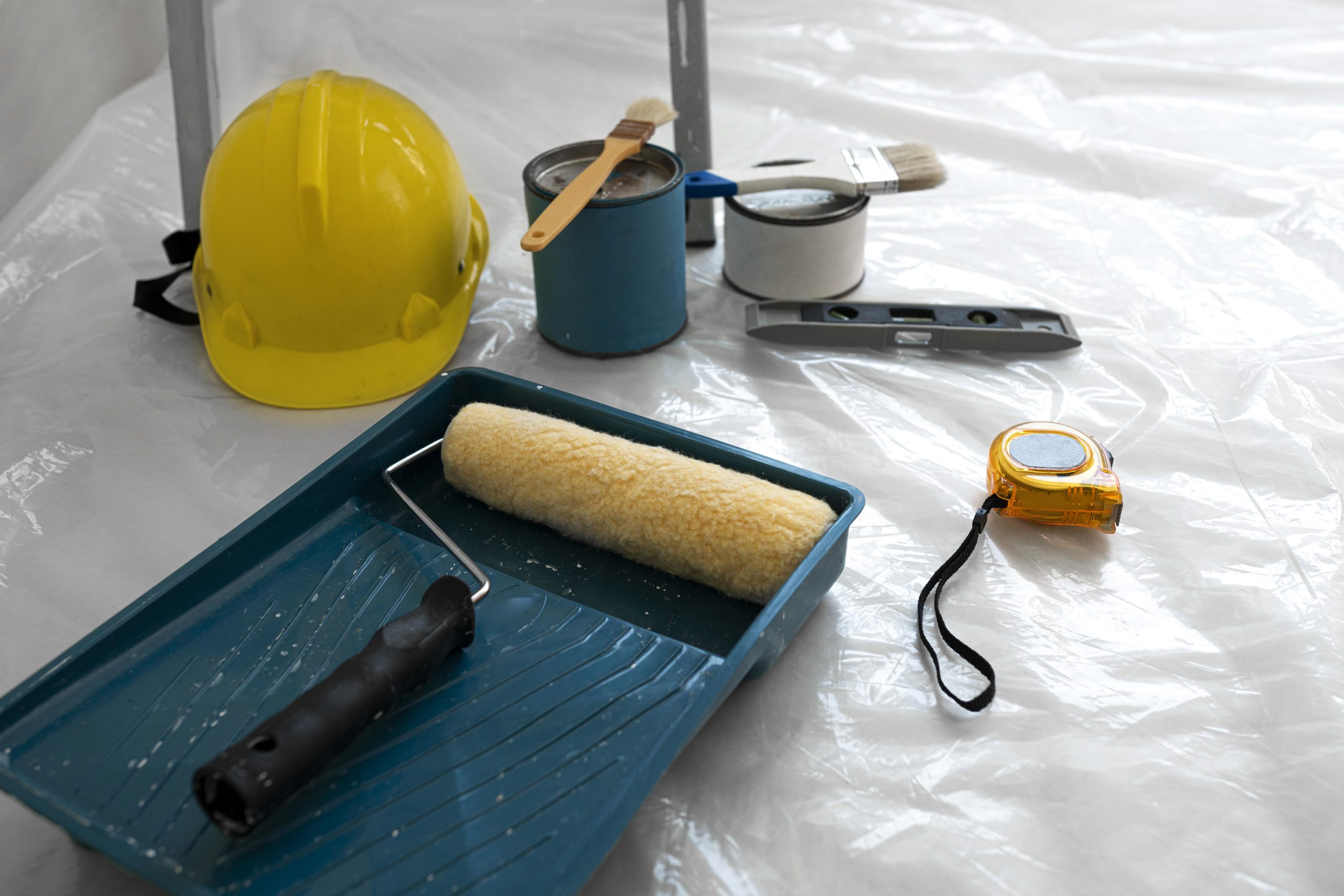 Painting safety tools and supplies